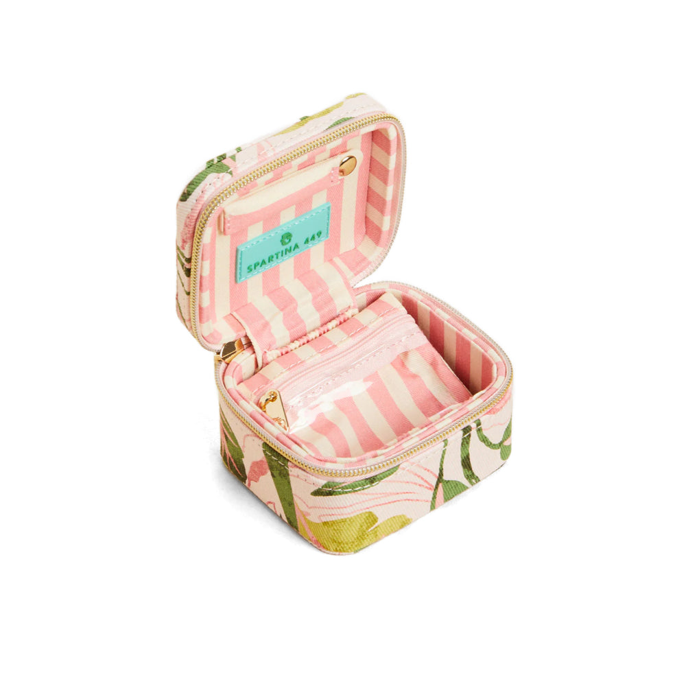 Spartina Stow & Go Jewelry Travel Case - Palm Paradise