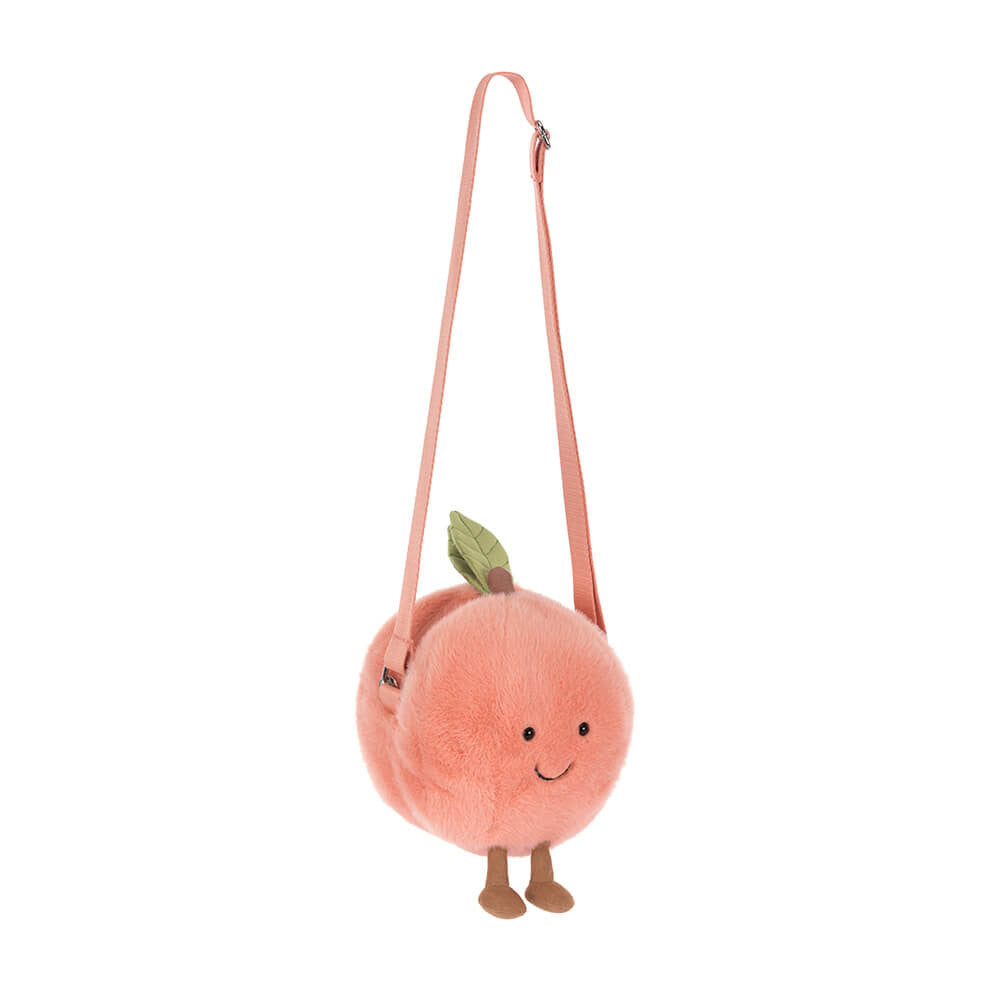  ジェリーキャット アミューザブル ピーチ ショルダーバッグ 桃 Jellycat Amuseables Peach Shoulder Bag – Smyth Jewelers