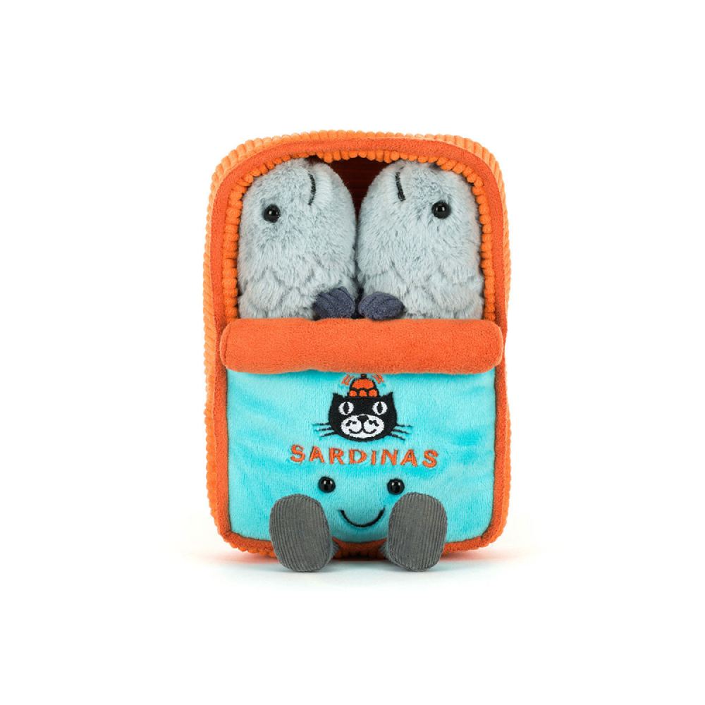  sardine tin オイルサーディン 缶詰 魚 ぬいぐるみ jellycat sardine tin オイルサーディン 缶詰 魚 ぬいぐるみ - メルカリ