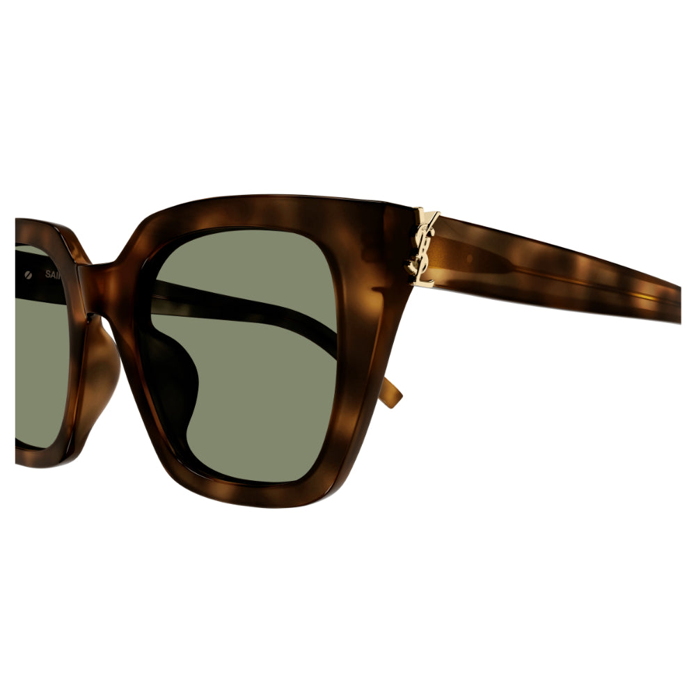 Saint Laurent SL M143 Women's Sunglasses - Havana and Green