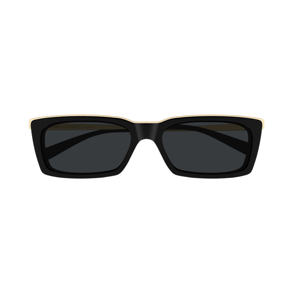 Saint Laurent SL 766 Unisex Sunglasses - Black and Gold