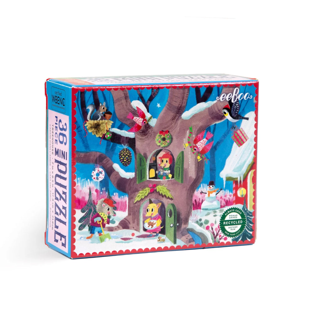 Eeboo Woodland Holiday Puzzles
