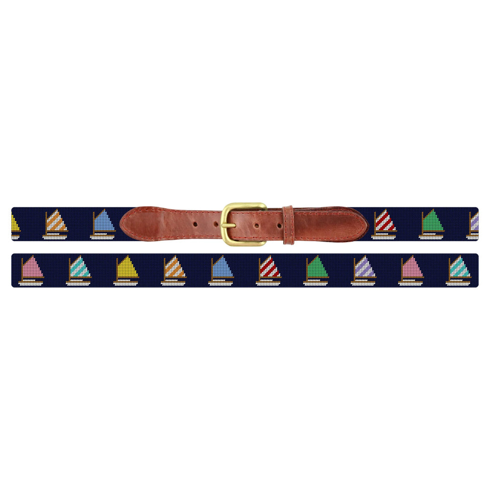 Smathers & Branson Rainbow Fleet Belt (Dark Navy)