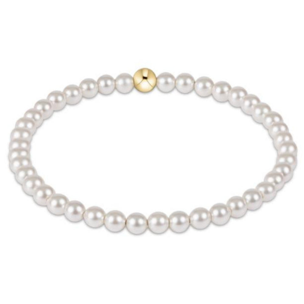 enewton 6.25" Classic Pearl 4mm Bead Bracelet