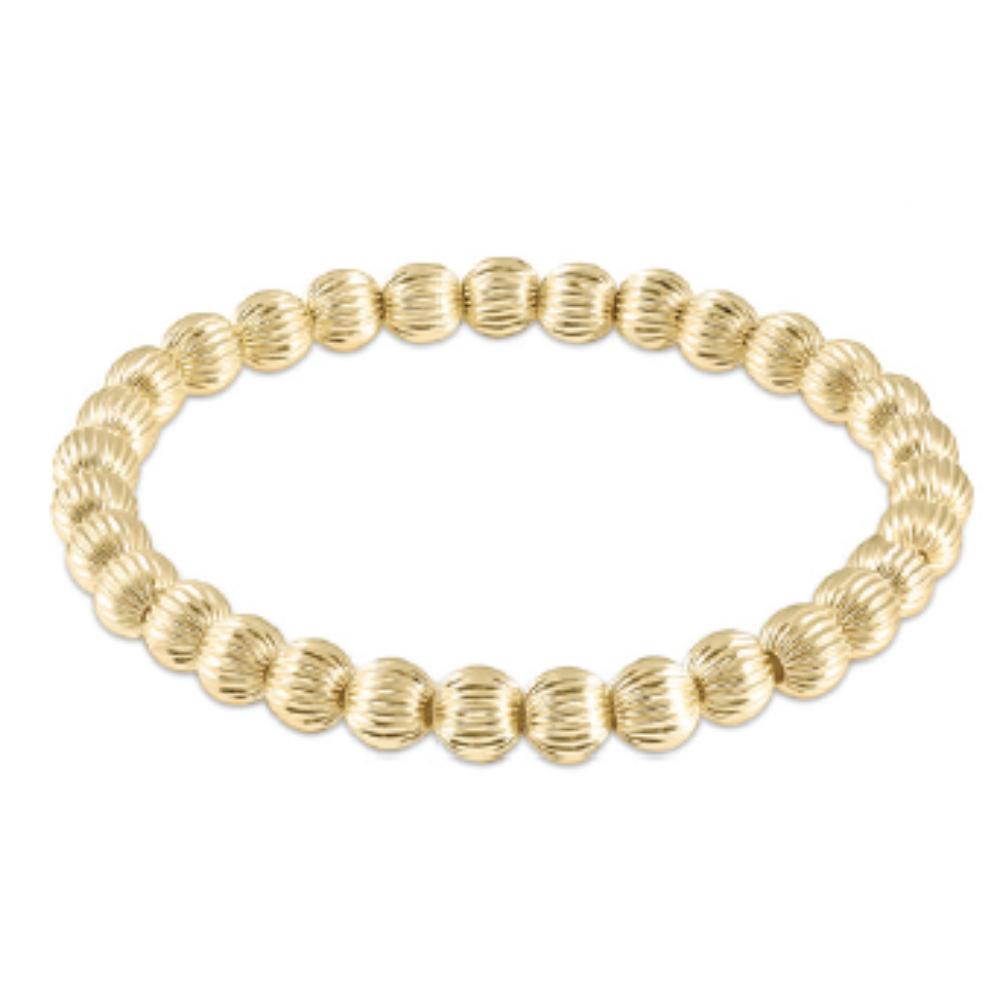enewton 7.25" Extends Dignity Gold 6mm Bracelet