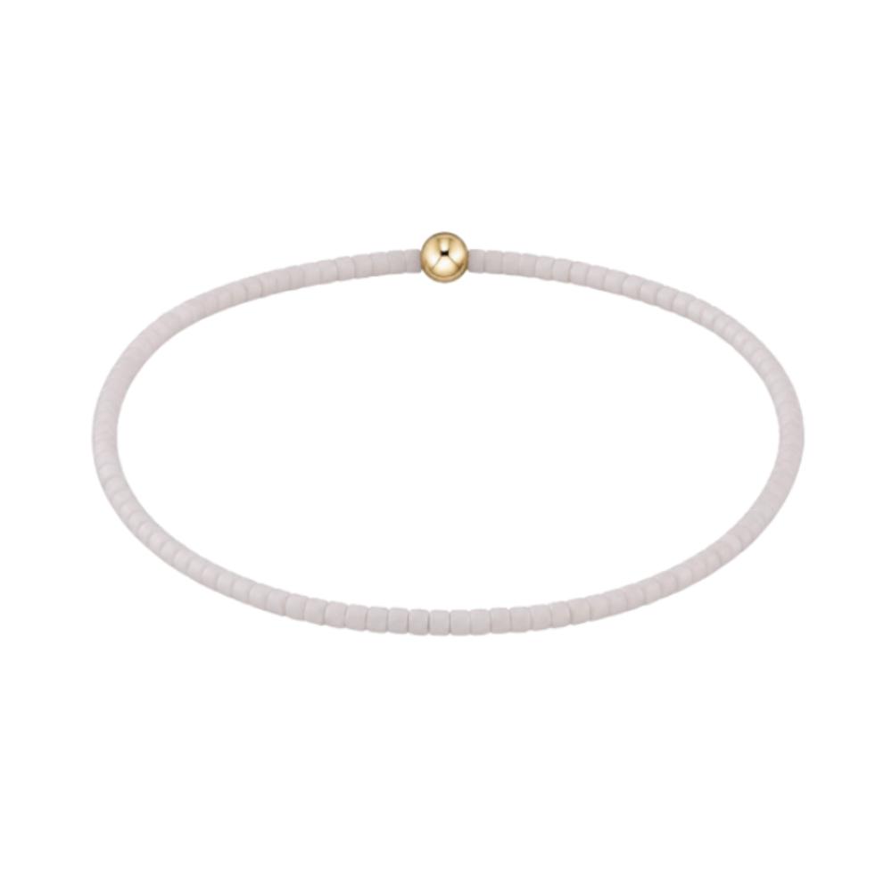 enewton 7.25" Extends Hope Classic Bracelet - White