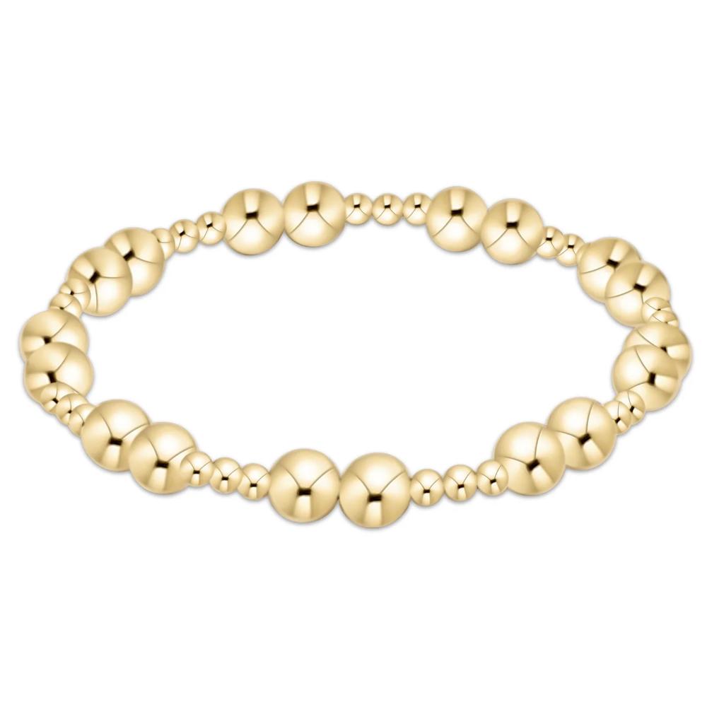 enewton 7.25" Extends Together Gold 6mm Bracelet