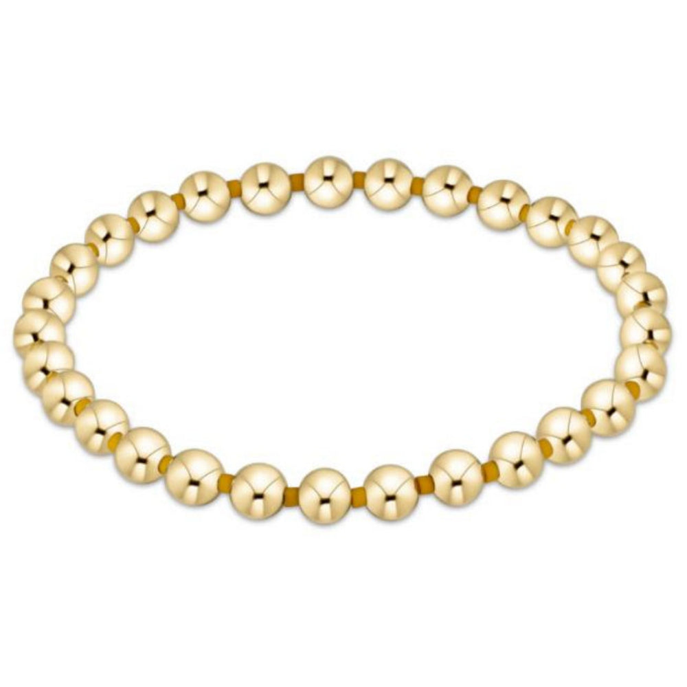 enewton 6.25" Gameday Hope Grateful 5mm Bead Bracelet - Golden Yellow