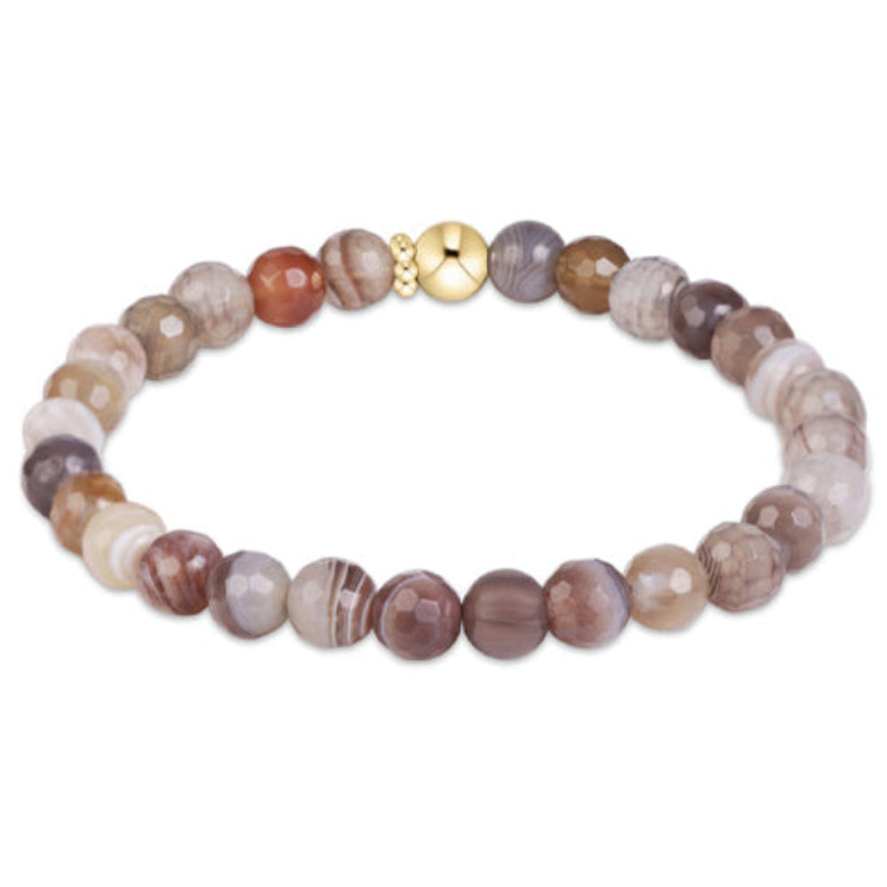 enewton 6.25" Classic Gemstone 6mm Bracelet - Botswana Agate
