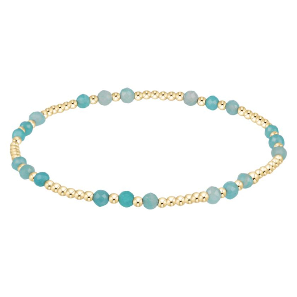 enewton 6.25" Joy Gem 3mm Bracelet - Amazonite