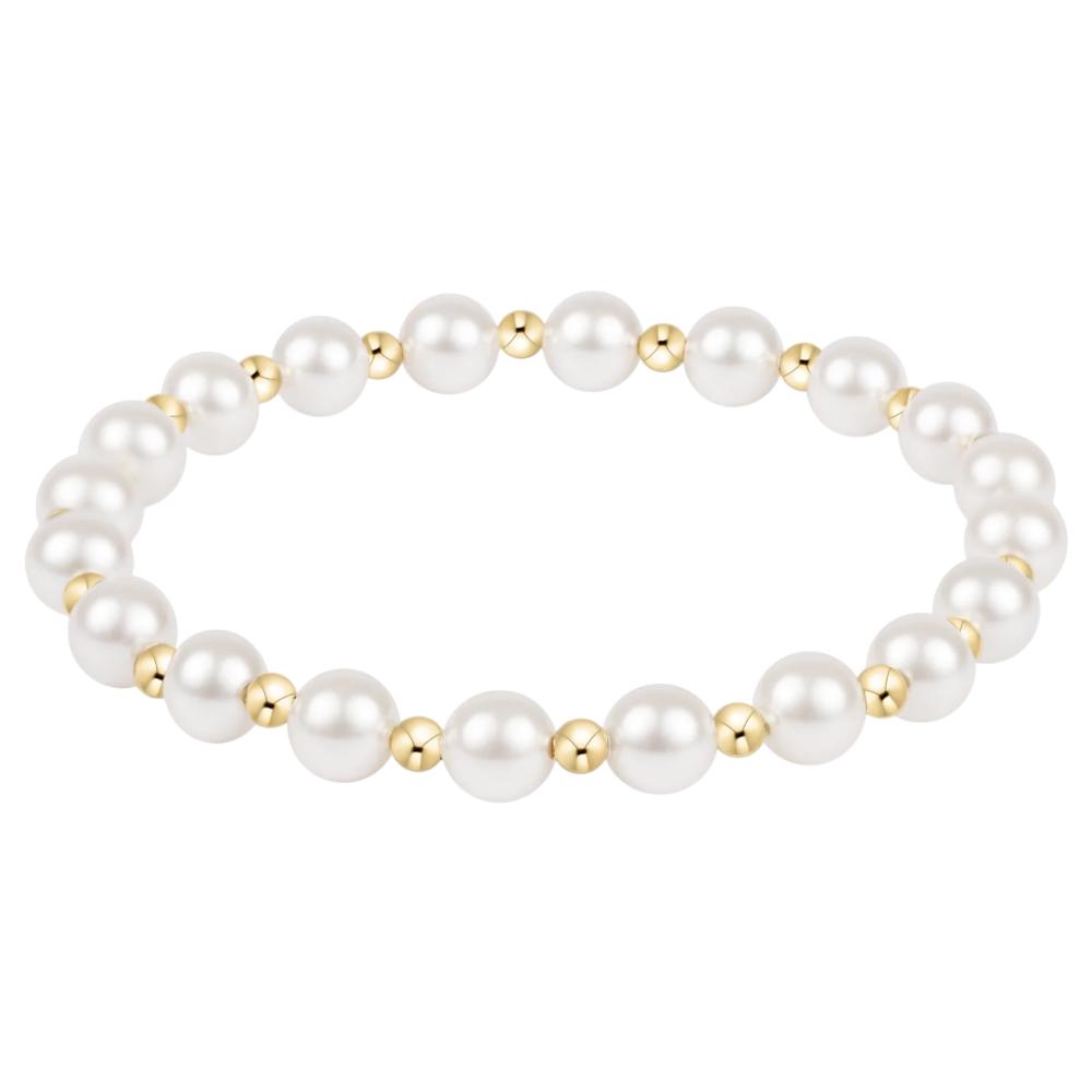 enewton 7.25" Extends Grateful Pearl 6mm Bracelet