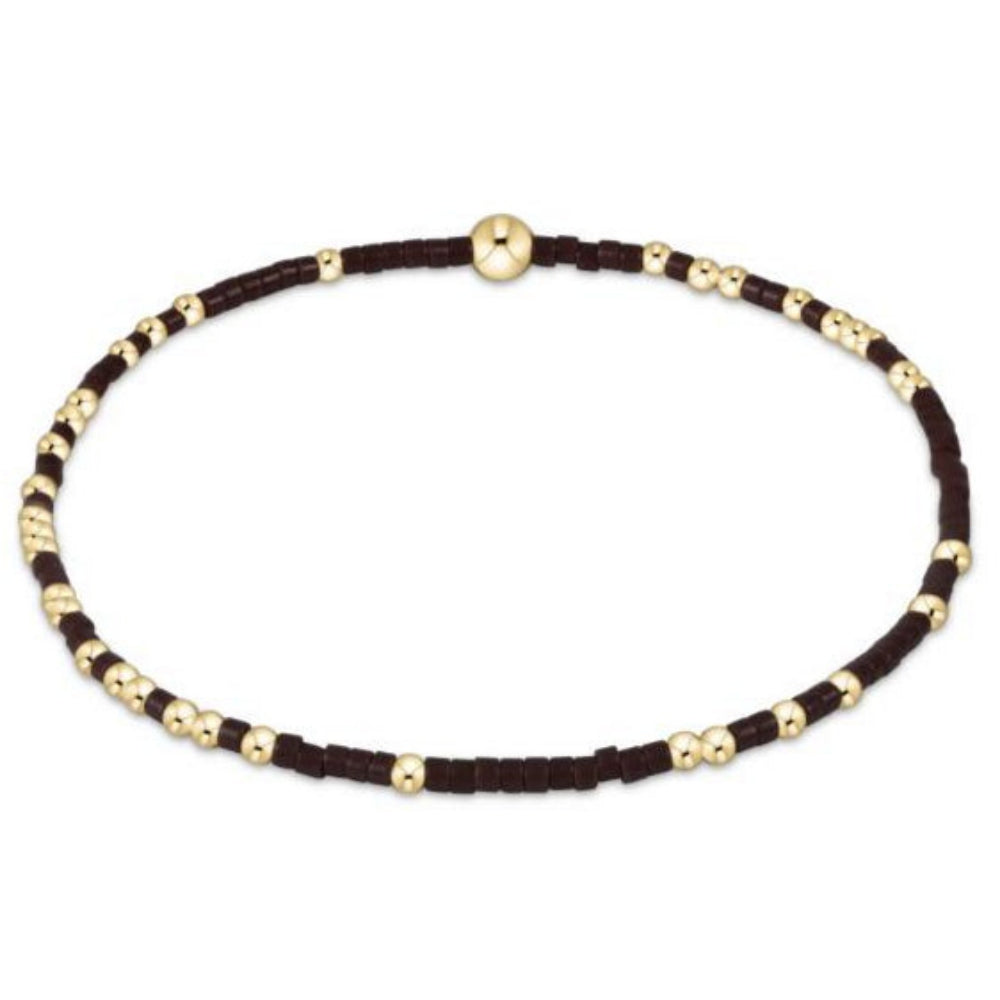 enewton 6.25" Hope Unwritten Bracelet - Chocolate