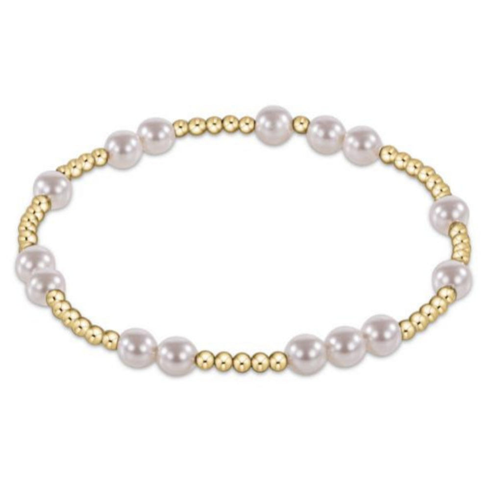 enewton 6.25" Hope Unwritten Bracelet - Pearl 5mm