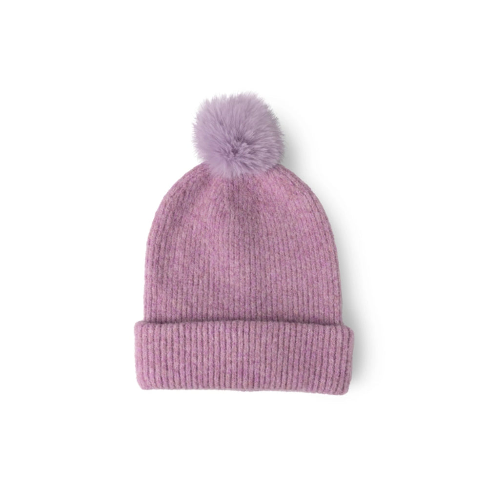 DM Merchandising Britt's Knits Powder Knit Ultra Soft Pom Hat