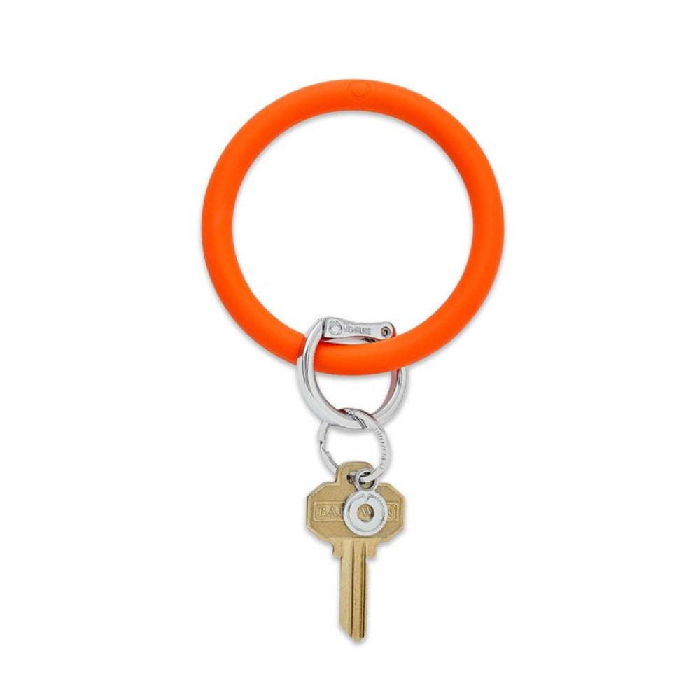 Oventure Silicone Big O Key Ring-Orange Crush