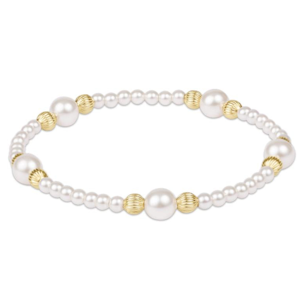 enewton 6.25" Purpose Pearl 6mm Dignity Pearl Bracelet