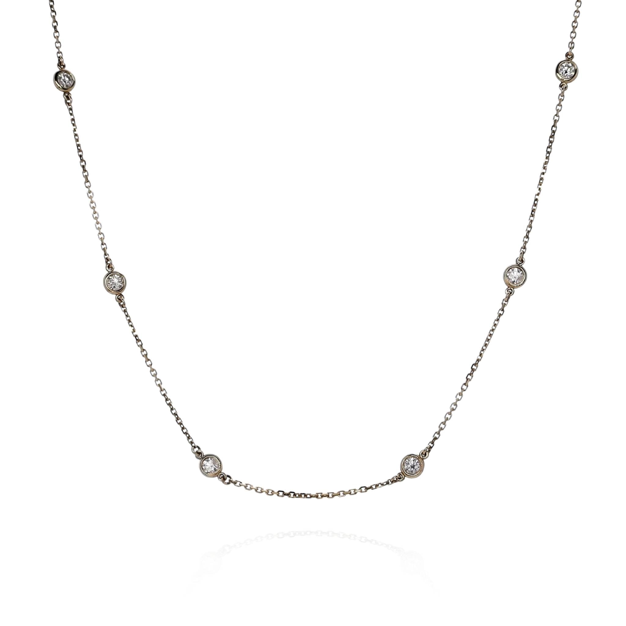 14k Yellow Gold Diamonds By The Yard 2.65mm Diamond Station 
