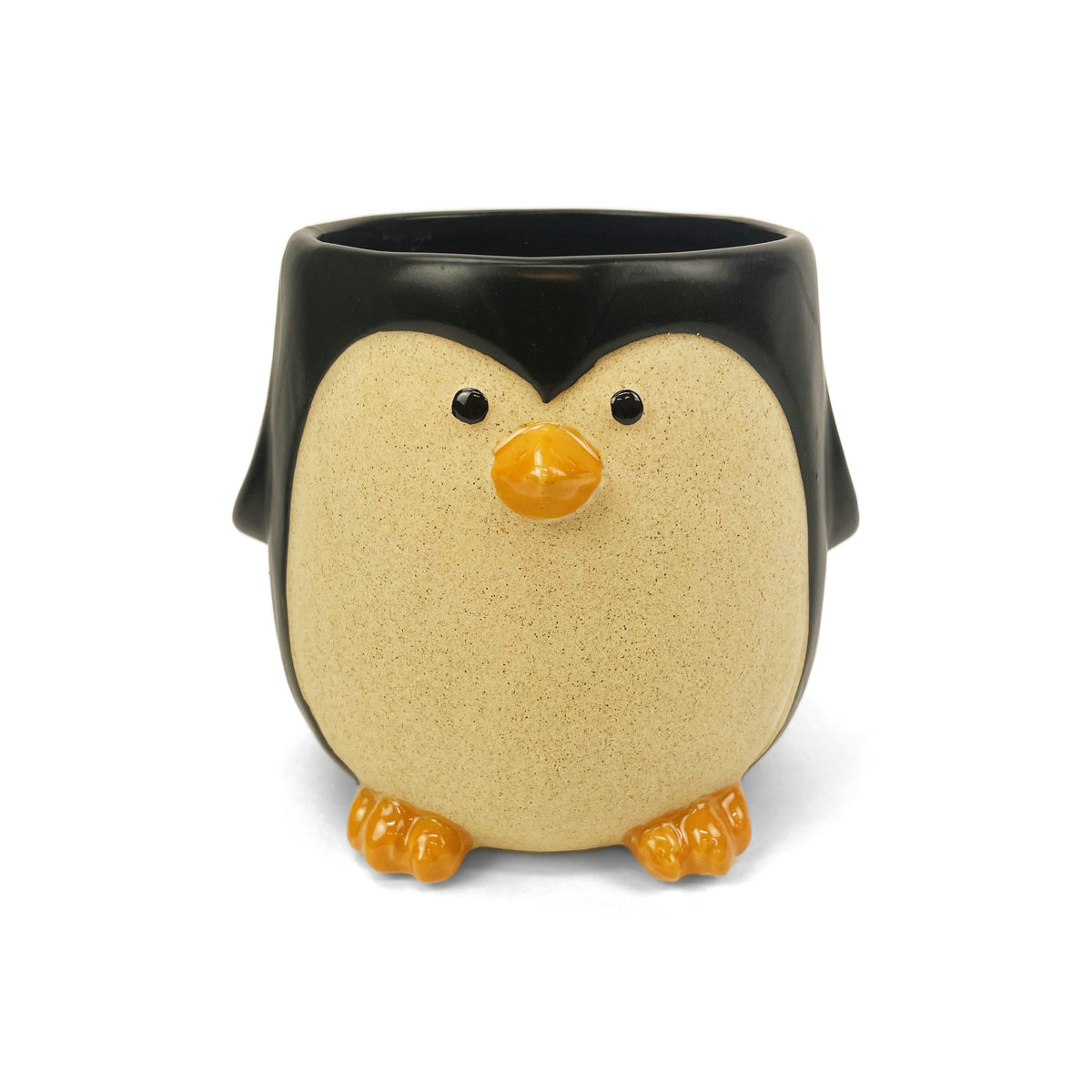 Kalalou Ceramic Penguin Planters