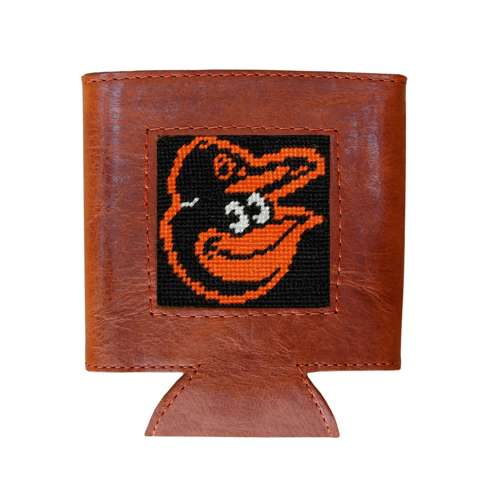 Smathers & Branson Baltimore Orioles Needlepoint Can Cooler