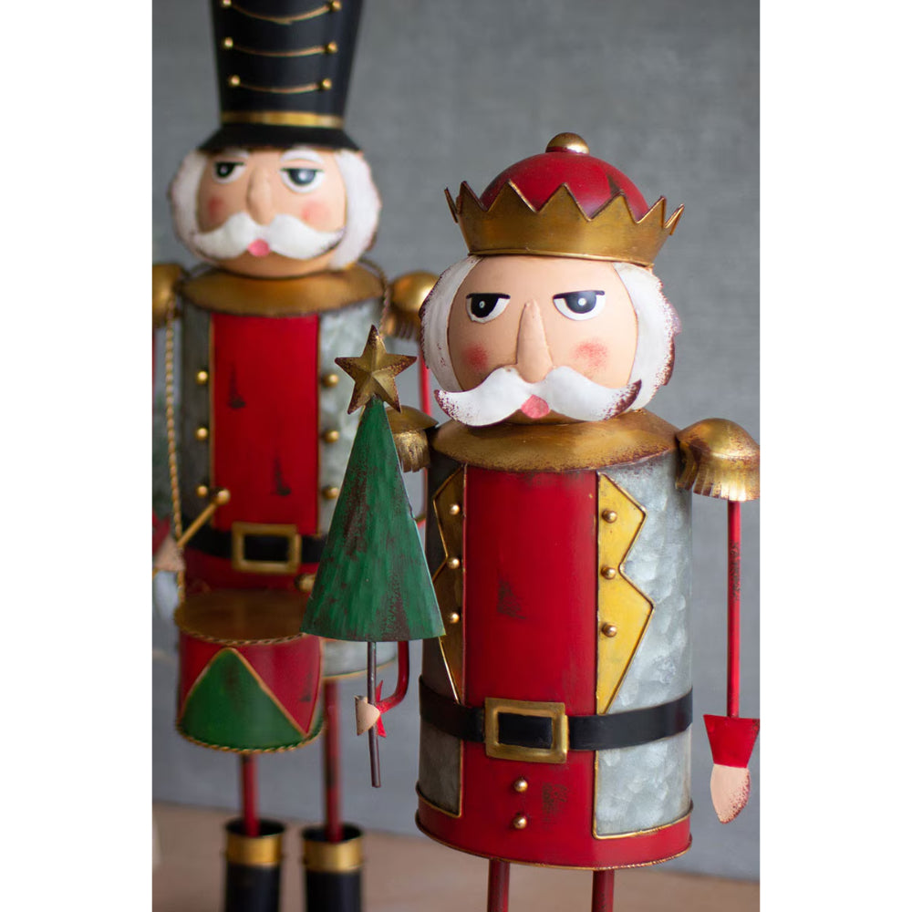 Kalalou Painted Metal Nutcrackers - Set of 3 *In-Store Pickup Only*