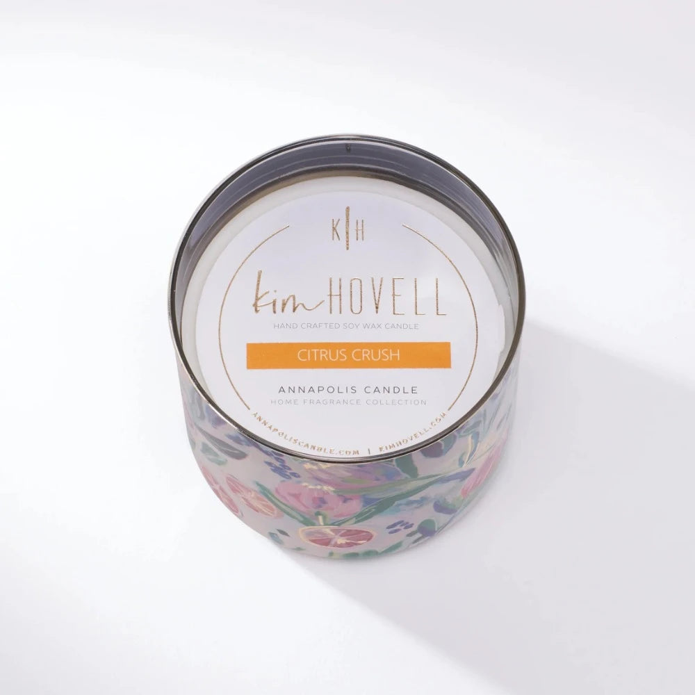 Annapolis Candle Kim Hovell Collection - Citrus Fleur 3-Wick Candle