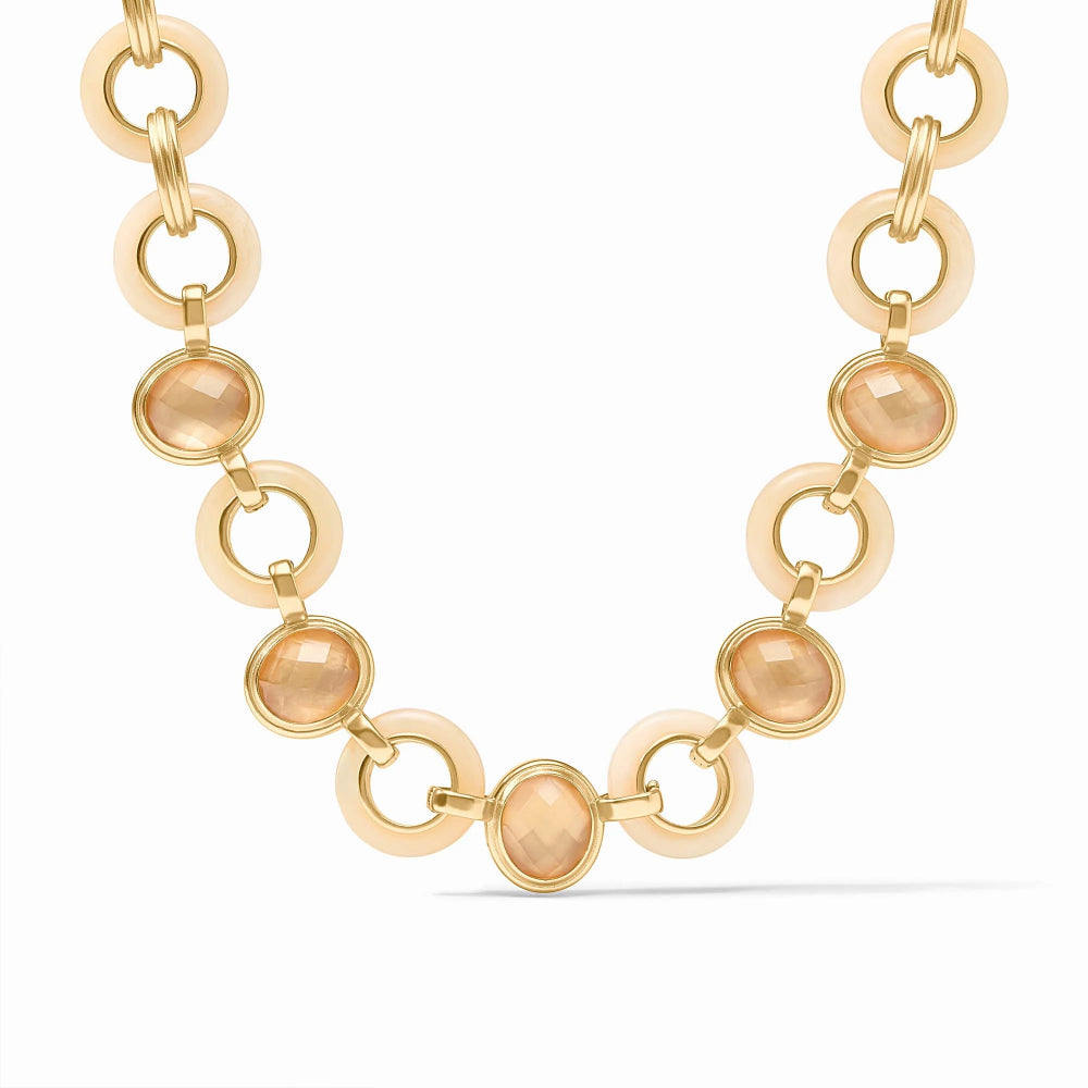 Julie Vos Carnaby Hoop & Charm Tortoise