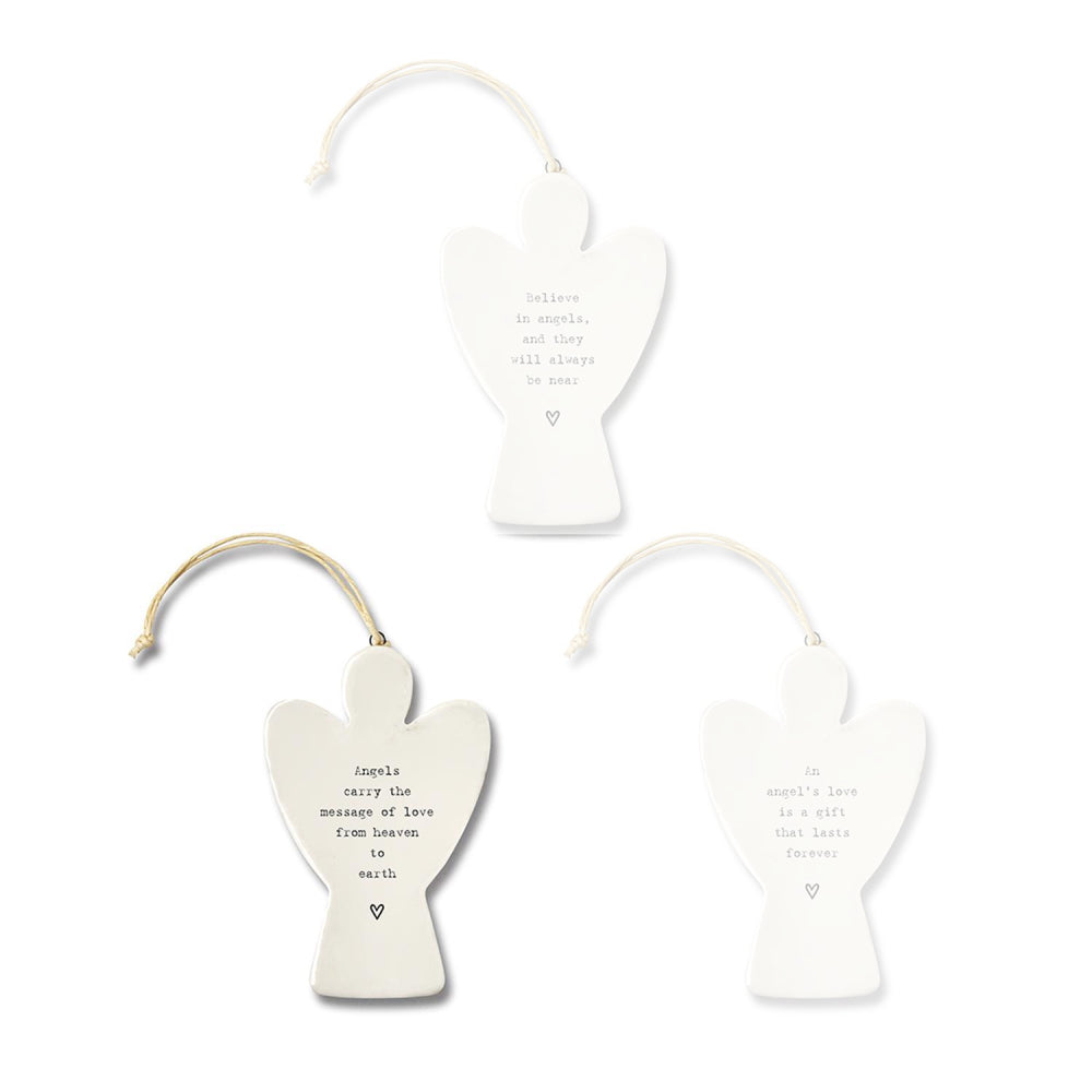 Two's Company Angel Ornament