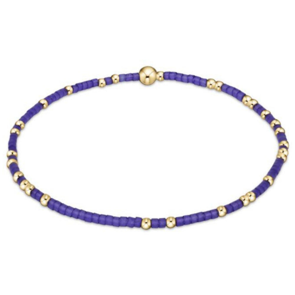 enewton 6.25" Gameday Hope Unwritten Bracelet - Deep Purple