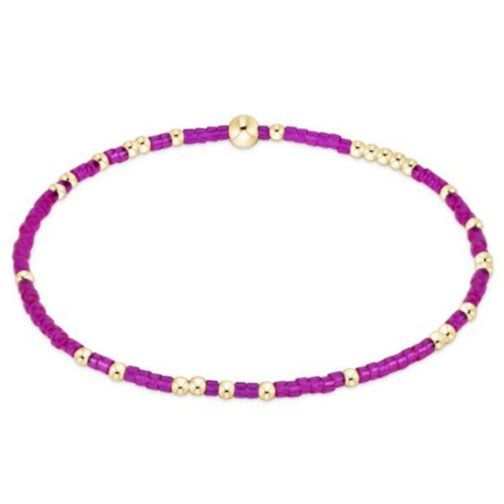 enewton 5.5" egirl Hope Unwritten Bracelet - Fuchsia