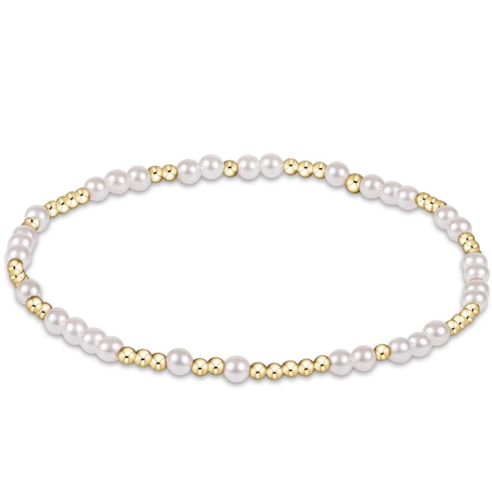 enewton 5.5" egirl Hope Unwritten Pearl 3mm Bracelet