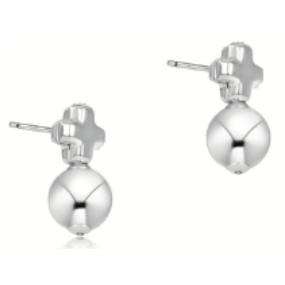 enewton Signature Cross Sterling Stud - Classic Sterling