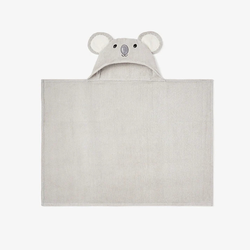 Elegant Baby Bath Wrap - Gray Koala