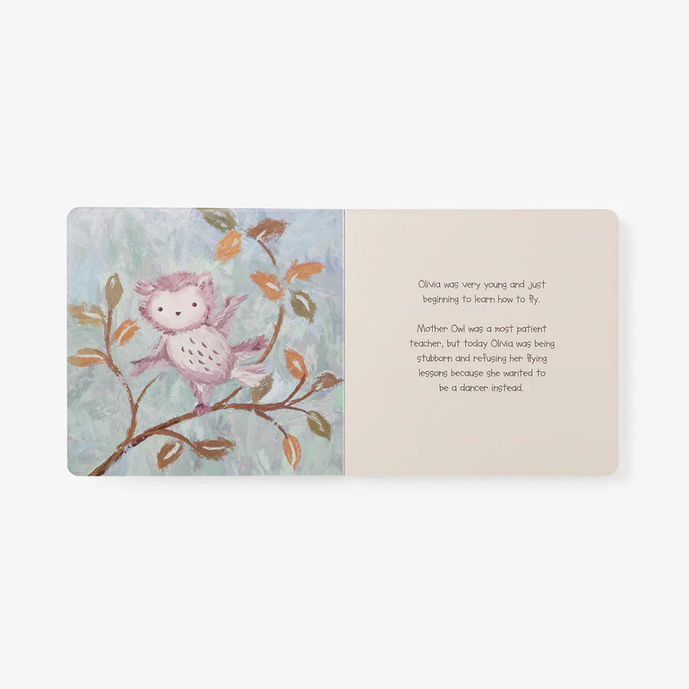 Elegant Baby Olivia Owl Book