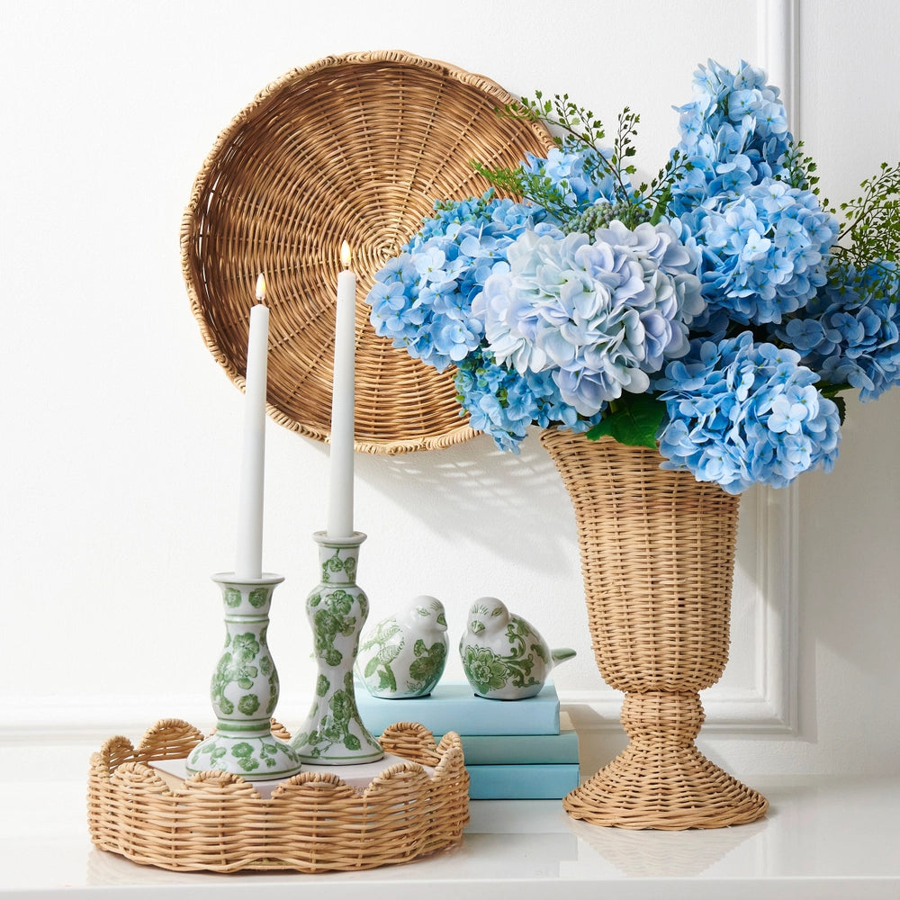 Raz Imports 19" Real Touch Light Blue Hydrangea Stem