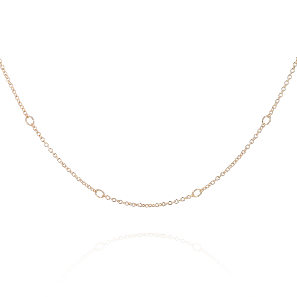 Dee Berkley 4 Gemstone Preset Chain 16/18"