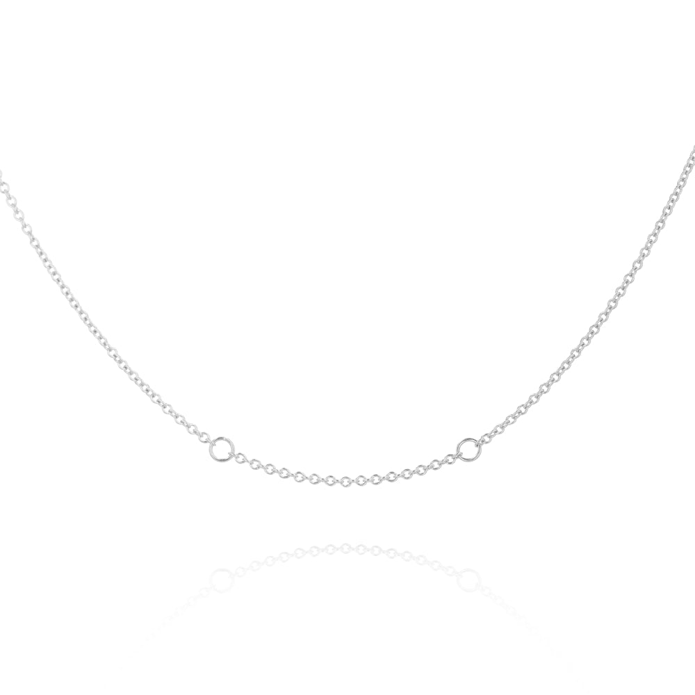 Dee Berkley 2 Gemstone Preset Chain 16/18"