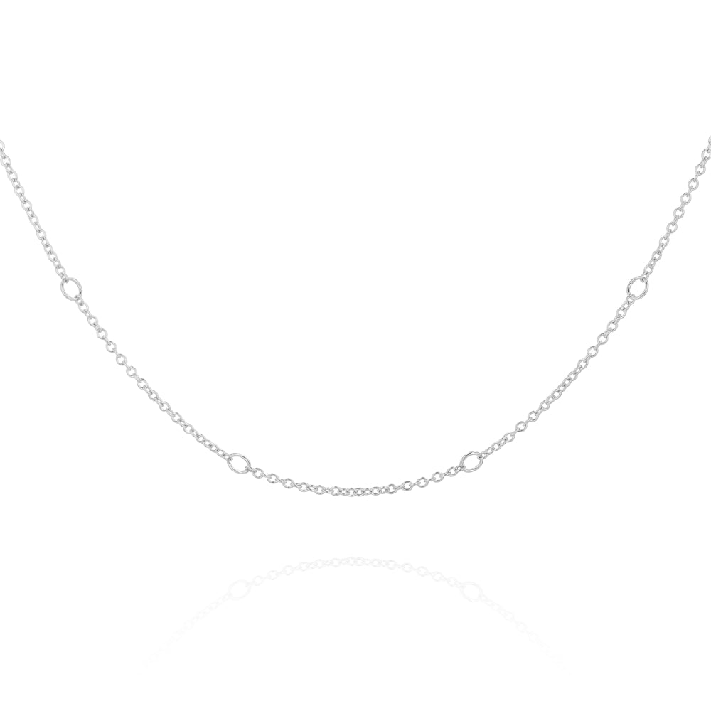 Dee Berkley 4 Gemstone Preset Chain 16/18"