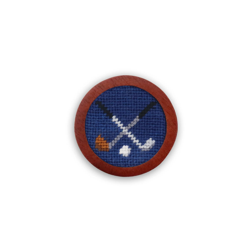 Smathers & Branson Crossed Clubs Golf Ball Marker (Classic Navy)