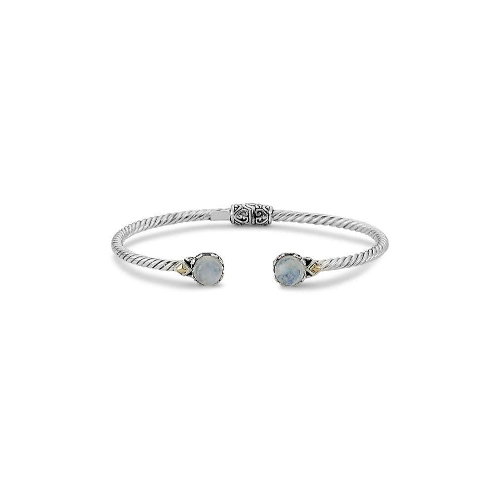 Samuel B. Glow Moonstone Bangle Bracelet
