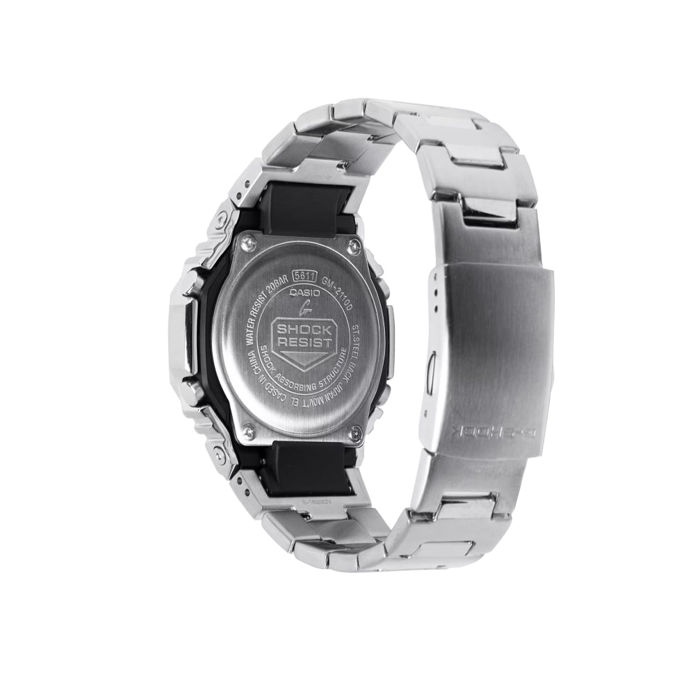G-Shock G-Steel 2100 Series Silver Tone Watch