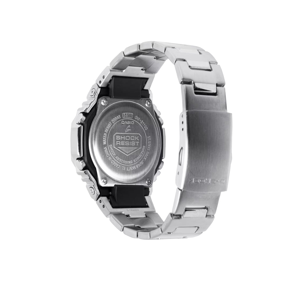G-Shock G-Steel 2100 Series Silver Tone Watch - Silver Dial