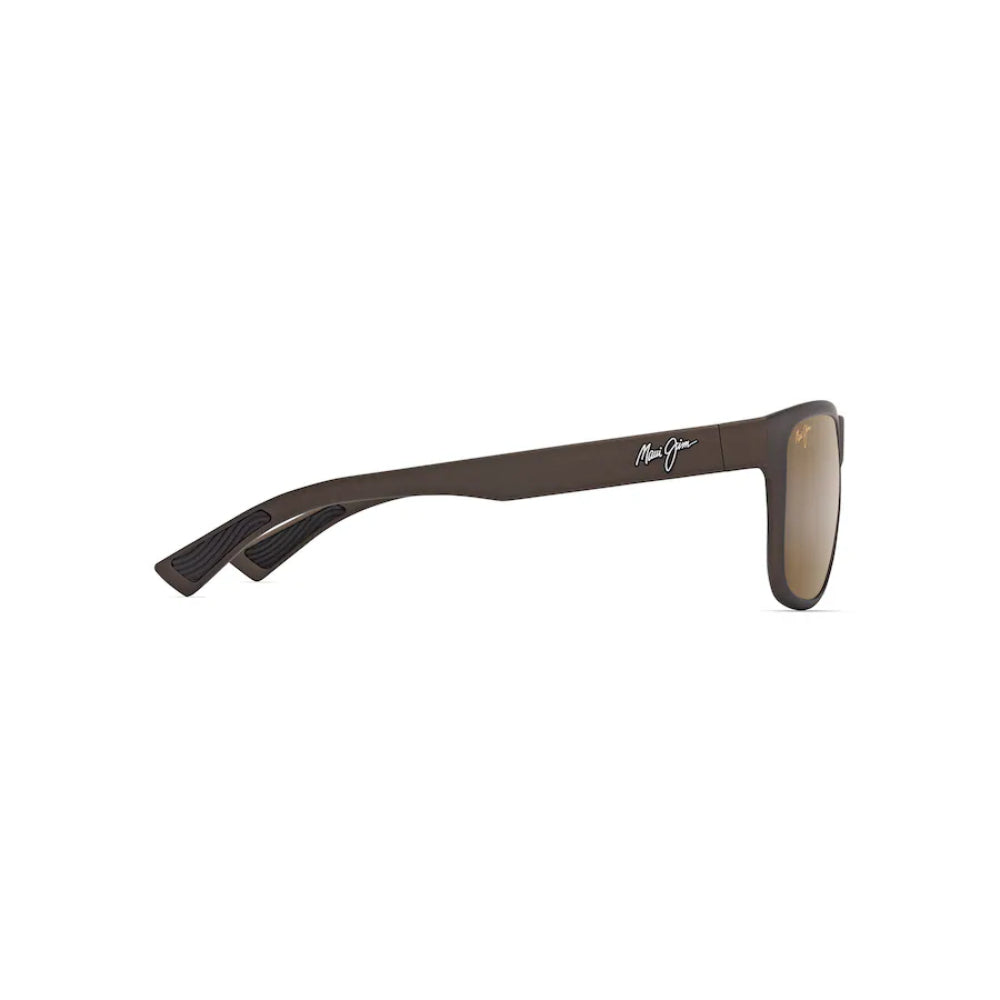 Maui Jim PUAKEA Polarized Rectangular Sunglasses - Matte Brown