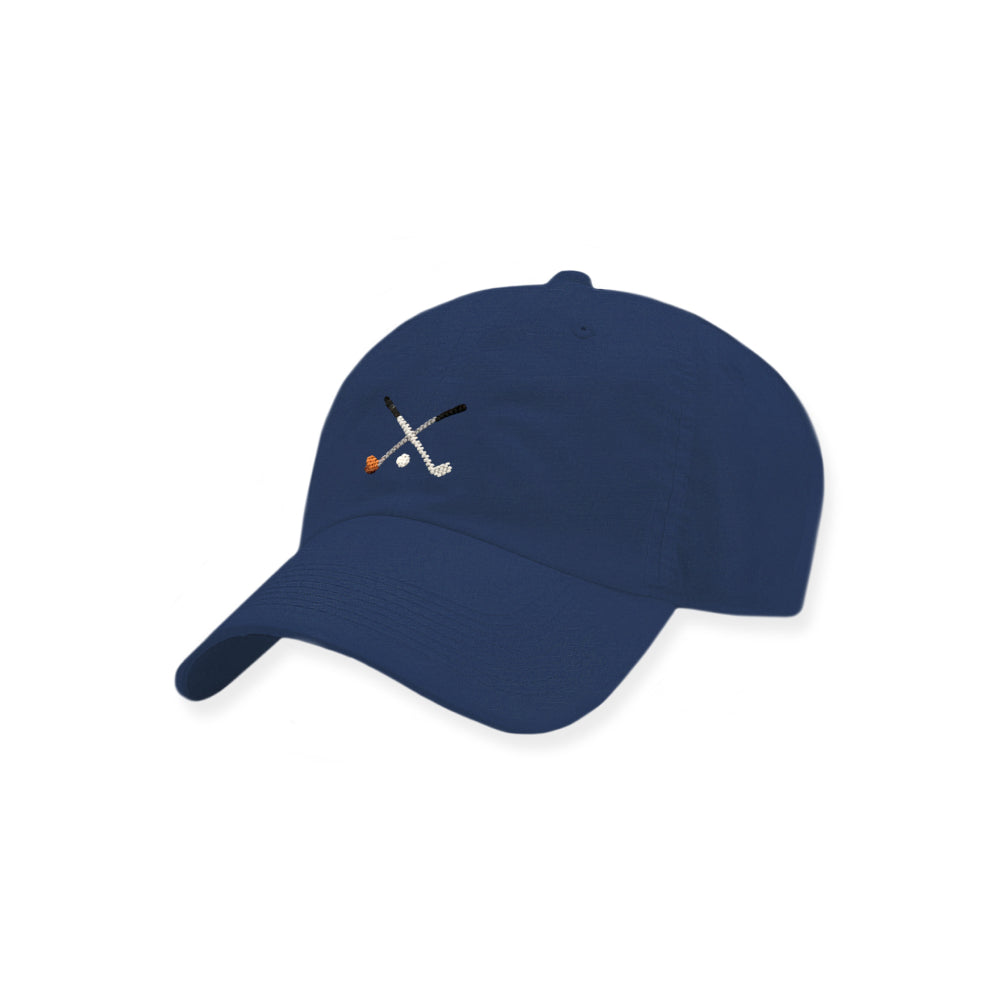 Smathers & Branson Crossed Clubs XL Fit Performance Hat - Navy