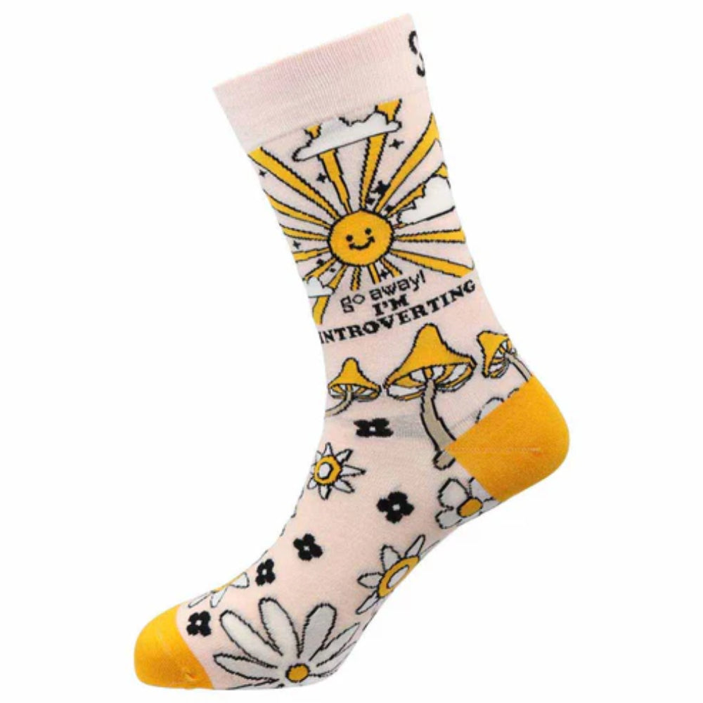Sexy Socks LLC Introverting Socks