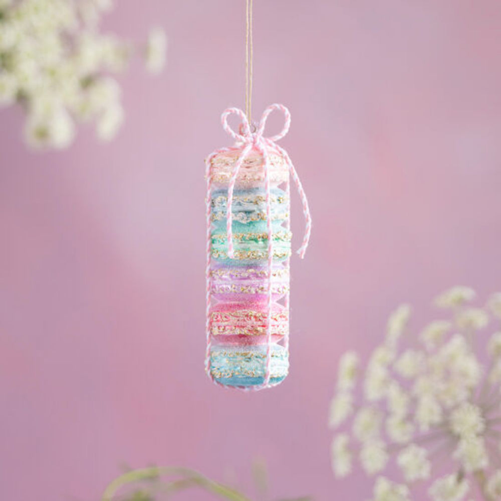 One Hundred 80 Degrees Macaron Stack Ornament
