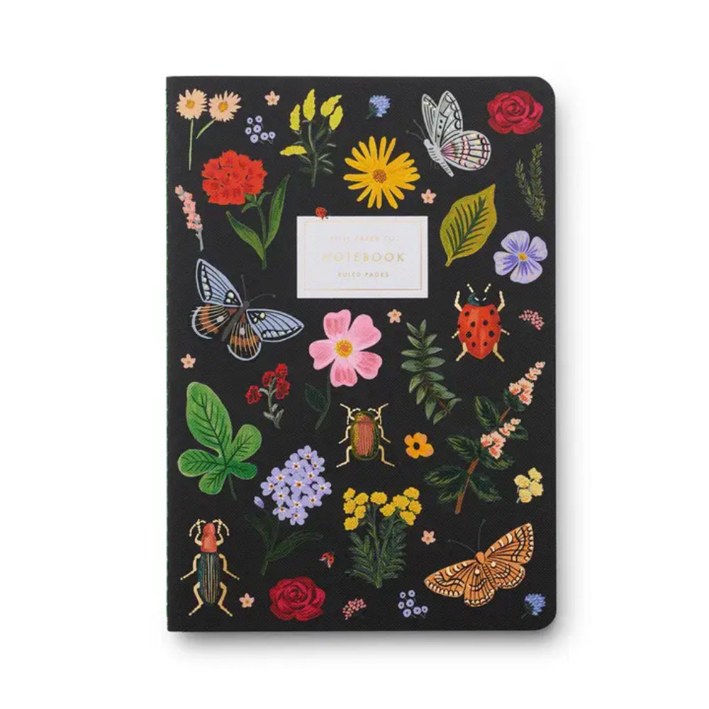 Rifle Paper Assorted Set of 3 Curio Notebooks