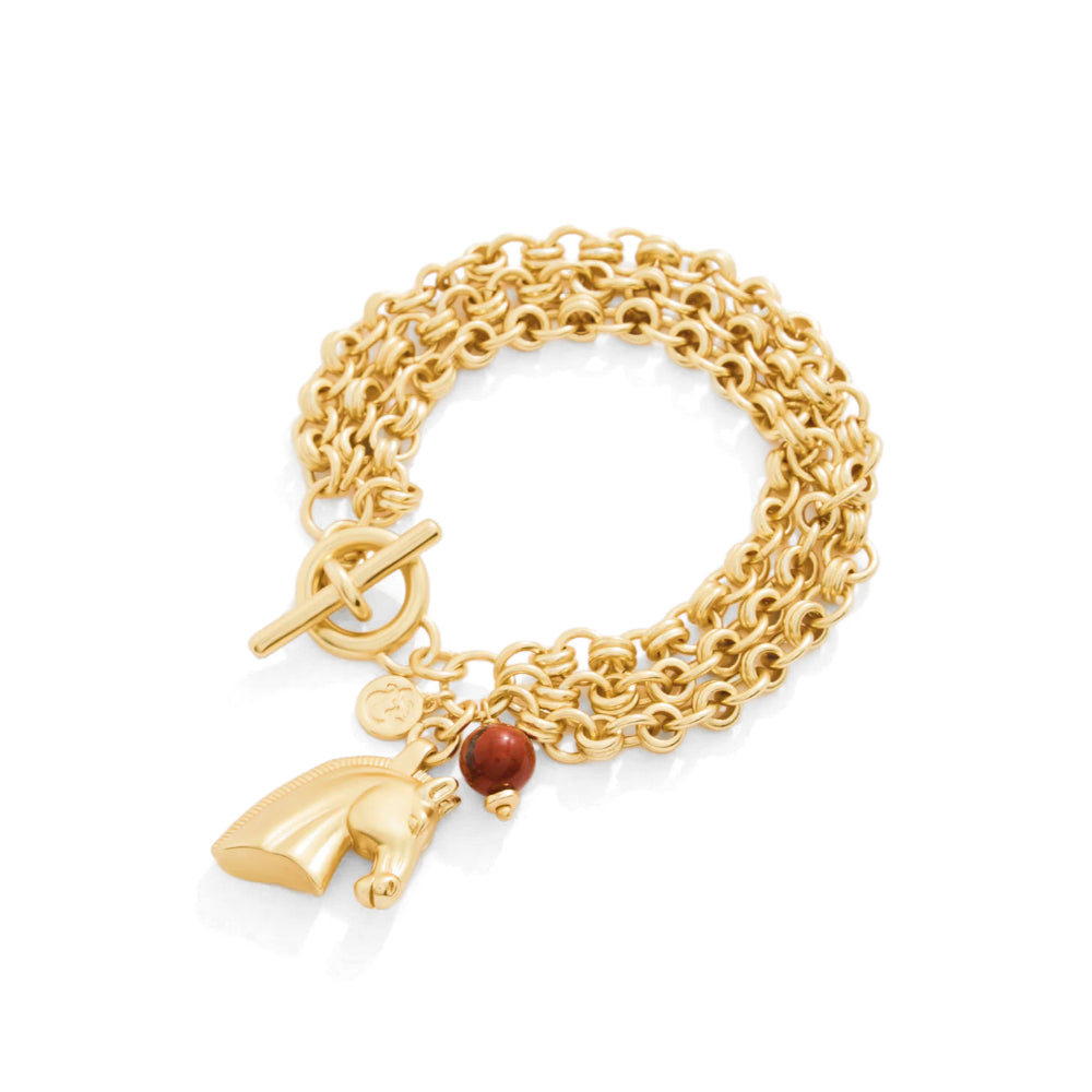 Spartina Gold Trixie Toggle Bracelet