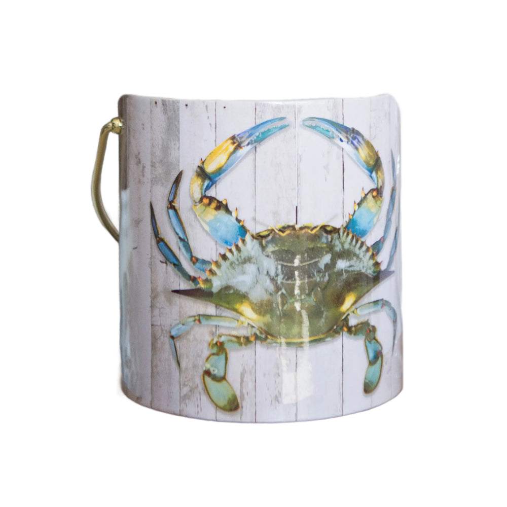 Galleyware Blue Crab Ice Bucket