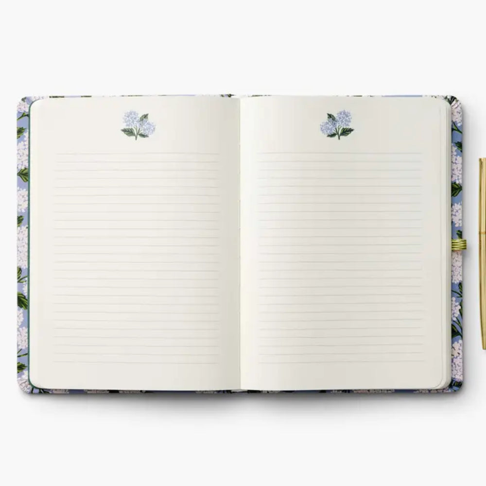Rifle Paper Hydrangea Journal with Pen
