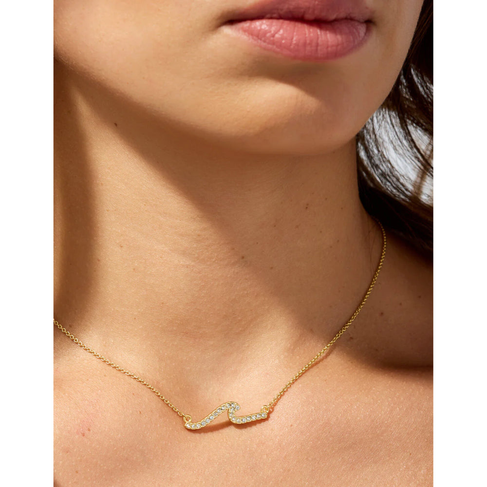 Spartina Sea La Vie 18" Necklace - Hope Floats/Wave